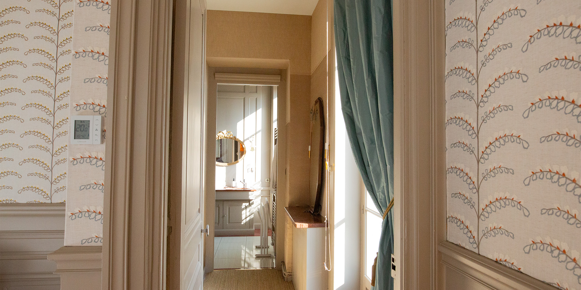 Salle de bain esprit boudoir