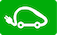 bouton borne de recharge de voiture électrique