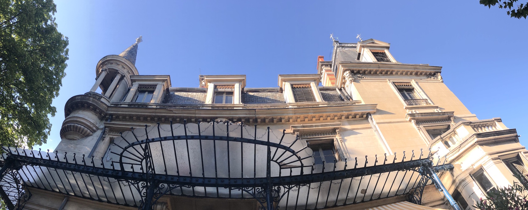 façade la Grande Maison de la Villa Bagatelle à Irigny