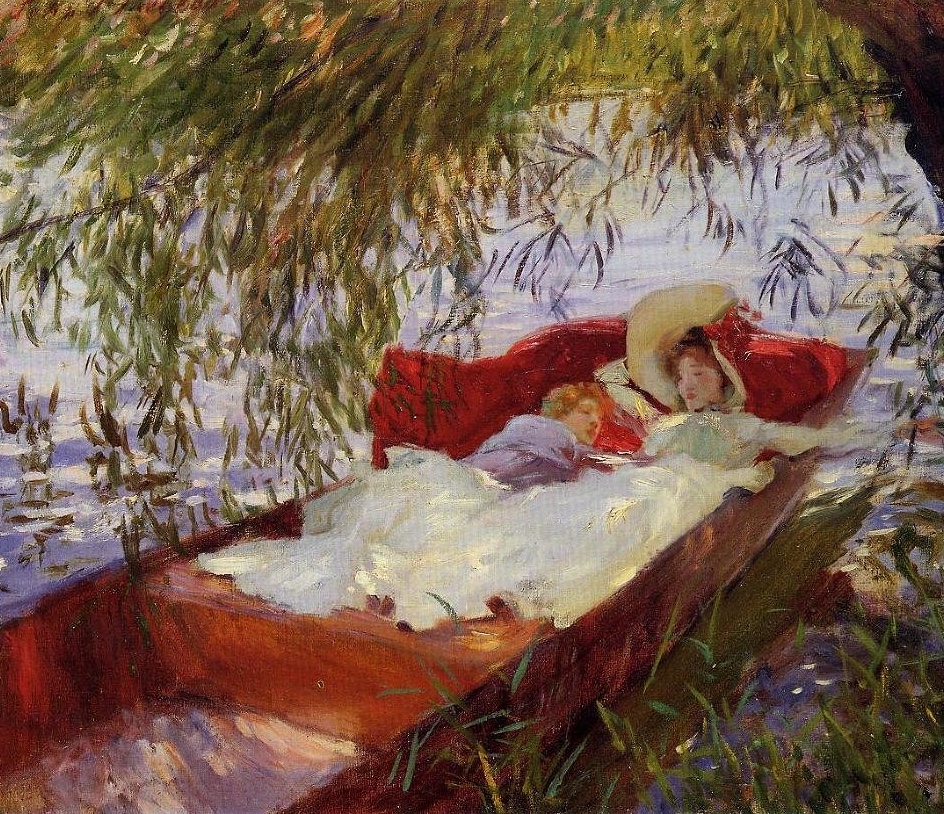 sommeil dans la barque